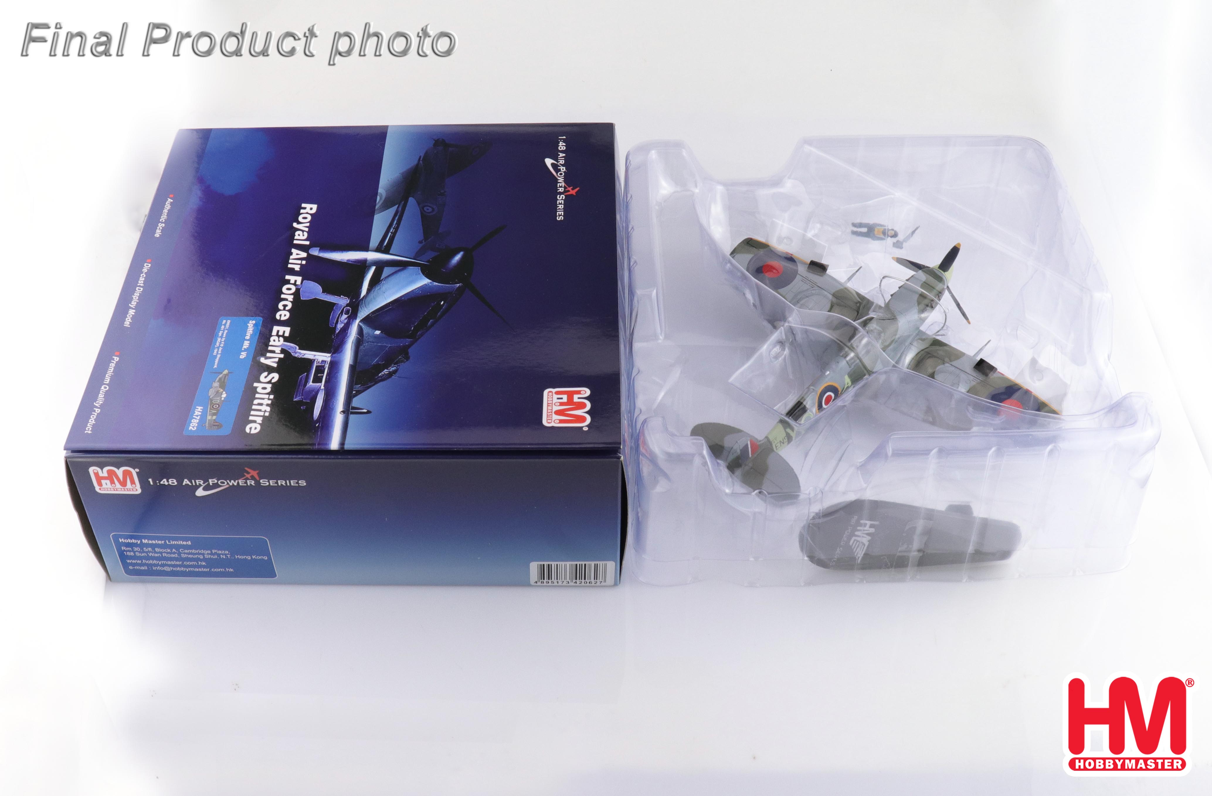 Spitfire Mk. Vb EN921, flown by F/O Jack Sheppard, No. 401